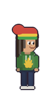 Le personnage de base du jeu, qui flotte